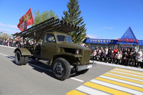 Фоторепортаж: парад Победы в Алексеевском