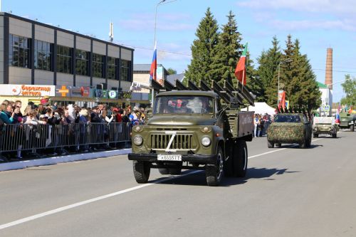 Фоторепортаж: парад Победы в Алексеевском
