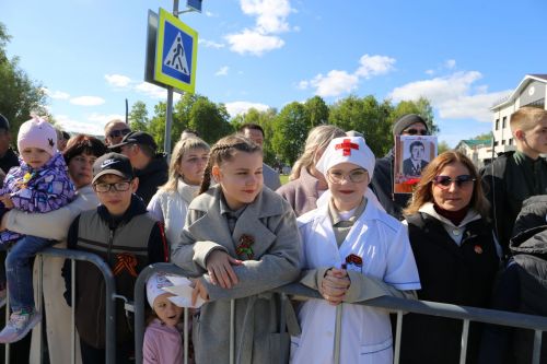 Фоторепортаж: парад Победы в Алексеевском