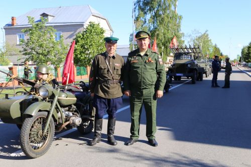 Фоторепортаж: парад Победы в Алексеевском