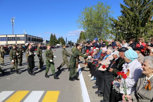 Фоторепортаж: парад Победы в Алексеевском