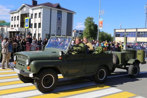 Фоторепортаж: парад Победы в Алексеевском