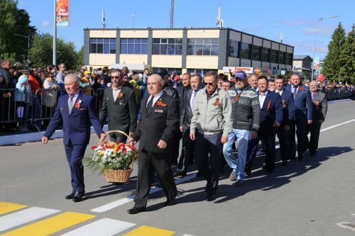 Фоторепортаж: парад Победы в Алексеевском