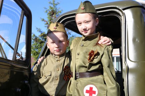 Фоторепортаж: парад Победы в Алексеевском