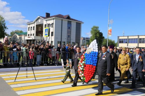 Фоторепортаж: парад Победы в Алексеевском