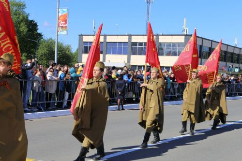 Фоторепортаж: парад Победы в Алексеевском