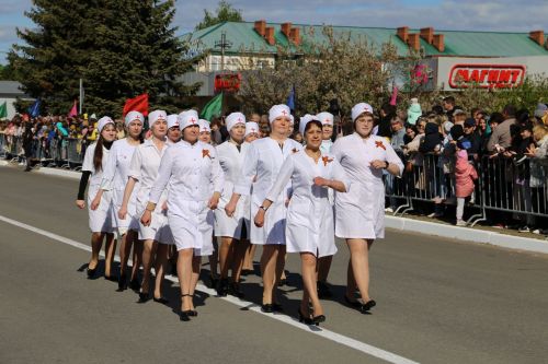 Фоторепортаж: парад Победы в Алексеевском