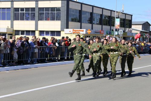 Фоторепортаж: парад Победы в Алексеевском