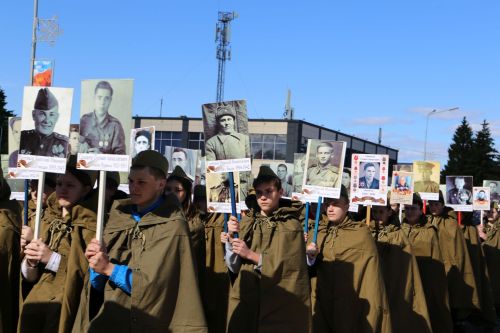 Фоторепортаж: парад Победы в Алексеевском