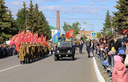 Фоторепортаж: парад Победы в Алексеевском