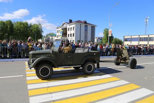 Фоторепортаж: парад Победы в Алексеевском
