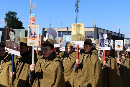 Фоторепортаж: парад Победы в Алексеевском