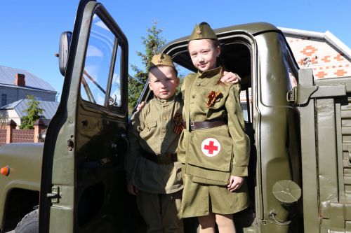 Фоторепортаж: парад Победы в Алексеевском