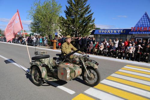 Фоторепортаж: парад Победы в Алексеевском