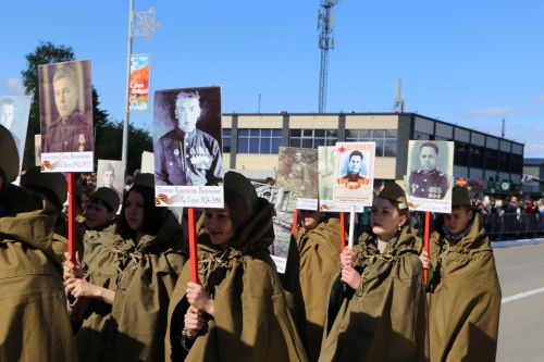 Фоторепортаж: парад Победы в Алексеевском