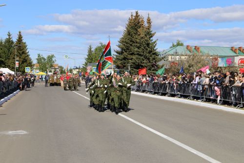 Фоторепортаж: парад Победы в Алексеевском