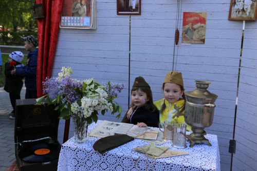 Фоторепортаж: торжественный митинг в Алексеевском в День Победы