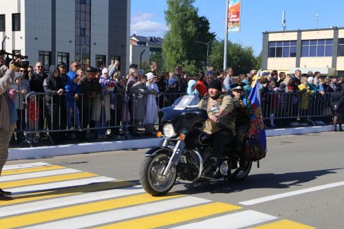 Фоторепортаж: парад Победы в Алексеевском