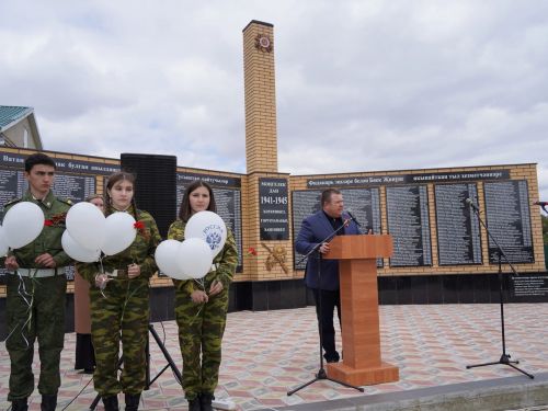 В Алексеевском районе открыли обновленный памятник участникам войны и труженикам тыла
