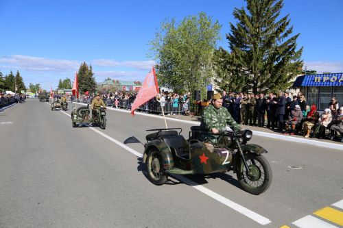 Фоторепортаж: парад Победы в Алексеевском
