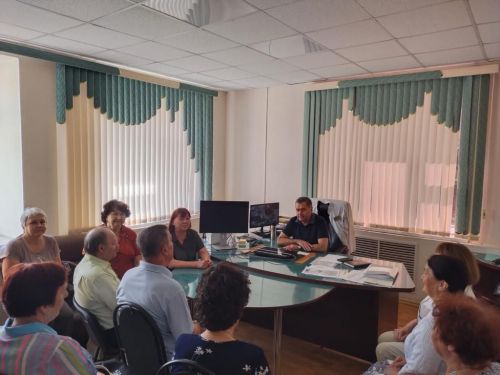 Сотрудники Алексеевской ЦРБ провели диспансеризацию актива совета ветеранов Алексеевского района
