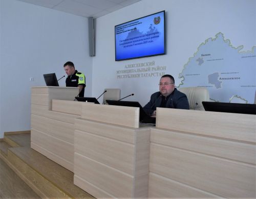 В Алексеевском прошло расширенное заседание комиссии по БДД