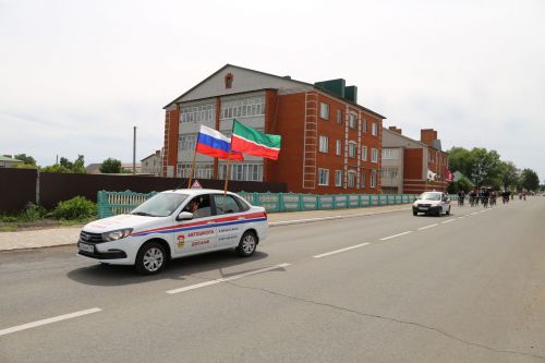 В День России около сотни алексеевцев приняло участие в велопробеге