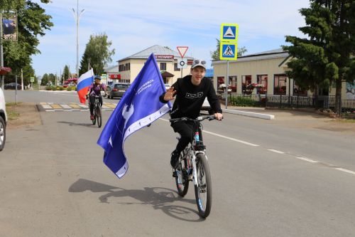 В День России около сотни алексеевцев приняло участие в велопробеге