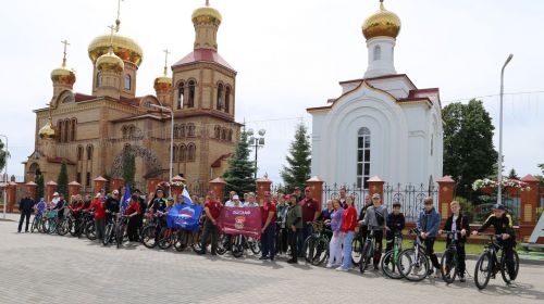 В День России около сотни алексеевцев приняло участие в велопробеге