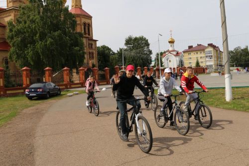 В День России около сотни алексеевцев приняло участие в велопробеге