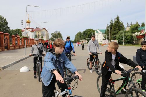 В День России около сотни алексеевцев приняло участие в велопробеге