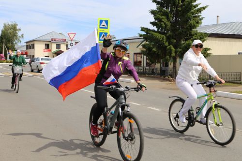 В День России около сотни алексеевцев приняло участие в велопробеге