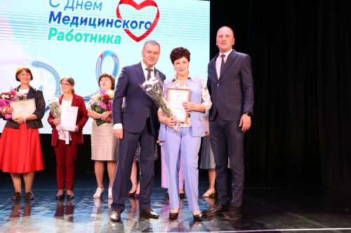В Алексеевском наградили сотрудников ЦРБ