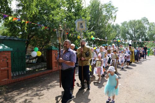 Фоторепортаж: В Куркуле дружно отпраздновали праздник Троицы