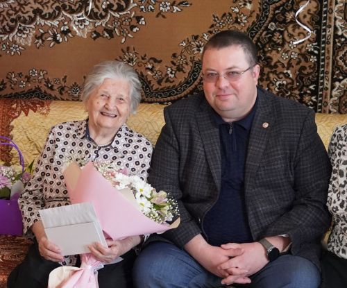 Жительница Алексеевского отпраздновала 95 лет