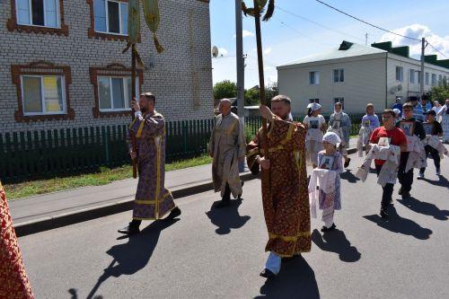 Алексеевцы встретили икону Ахтырской Божией Матери