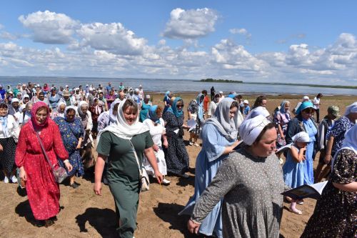 Алексеевцы встретили икону Ахтырской Божией Матери