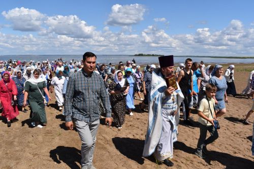 Алексеевцы встретили икону Ахтырской Божией Матери