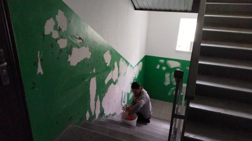 В Алексеевском в микрорайоне «Просторный» приступили к ремонту многоквартирных домов