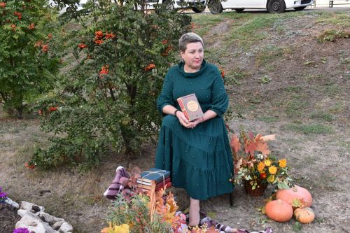 Фоторепортаж с открытия сквера у Алексеевской библиотеки