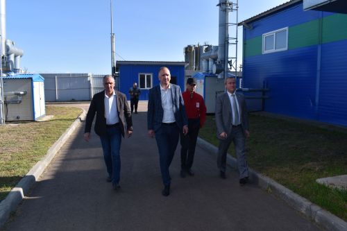 Председатель Госкомитета РТ по тарифам  оценил работу полигона ТБО и очистных сооружений в Алексеевском