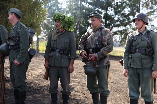 В Билярске провели военно-историческую реконструкцию боя на Днепре