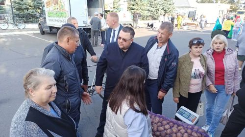 В Алексеевском прошла сельскохозяйственная ярмарка