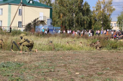 В Билярске провели военно-историческую реконструкцию боя на Днепре