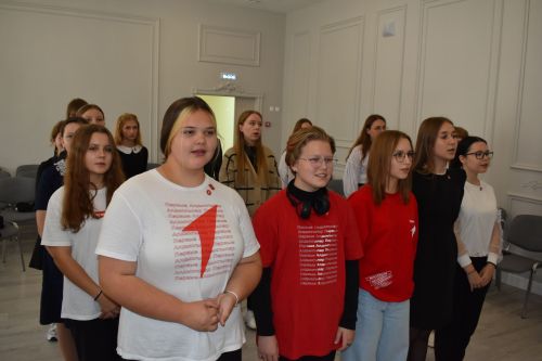 «Первые» принесли клятву: в Алексеевском прошла церемония посвящения в новую молодежную организацию