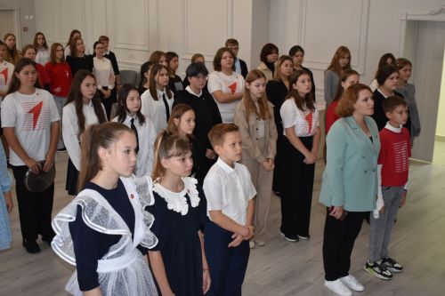 «Первые» принесли клятву: в Алексеевском прошла церемония посвящения в новую молодежную организацию