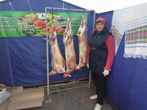 Алексеевцы представили сельскохозяйственную продукцию на ярмарке в Казани