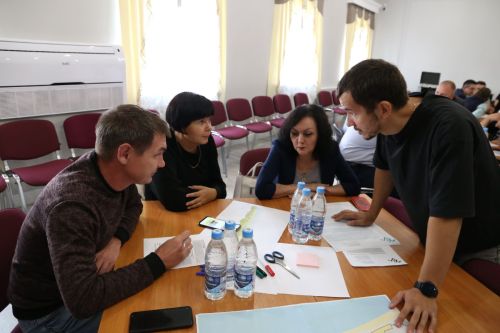 В Алексеевском состоялось первое общественное обсуждение концепции развития набережной реки Камы
