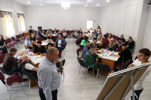 В Алексеевском состоялось первое общественное обсуждение концепции развития набережной реки Камы