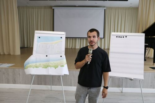 В Алексеевском состоялось первое общественное обсуждение концепции развития набережной реки Камы